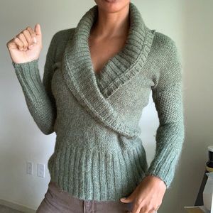 Green Anne Taylor sweater